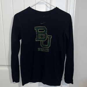 Nike Black Waffle with BU Logo